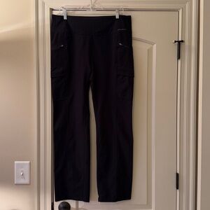 EDDIE BAUER Women's Black Straight Leg Hiking Pants